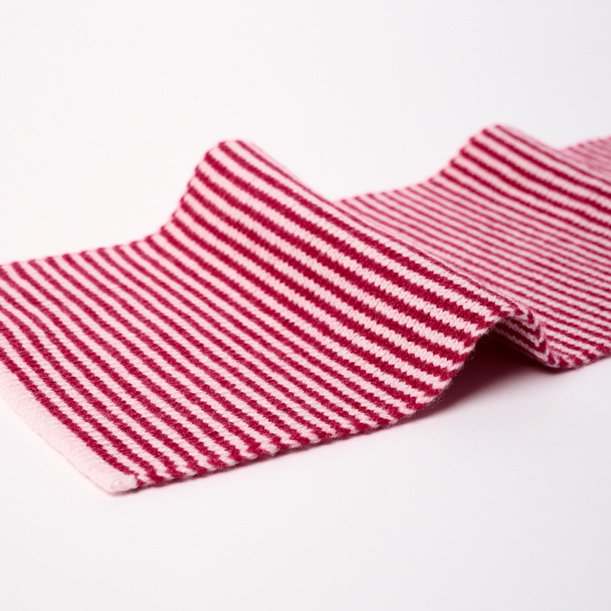 Red & Soft Petal Pink