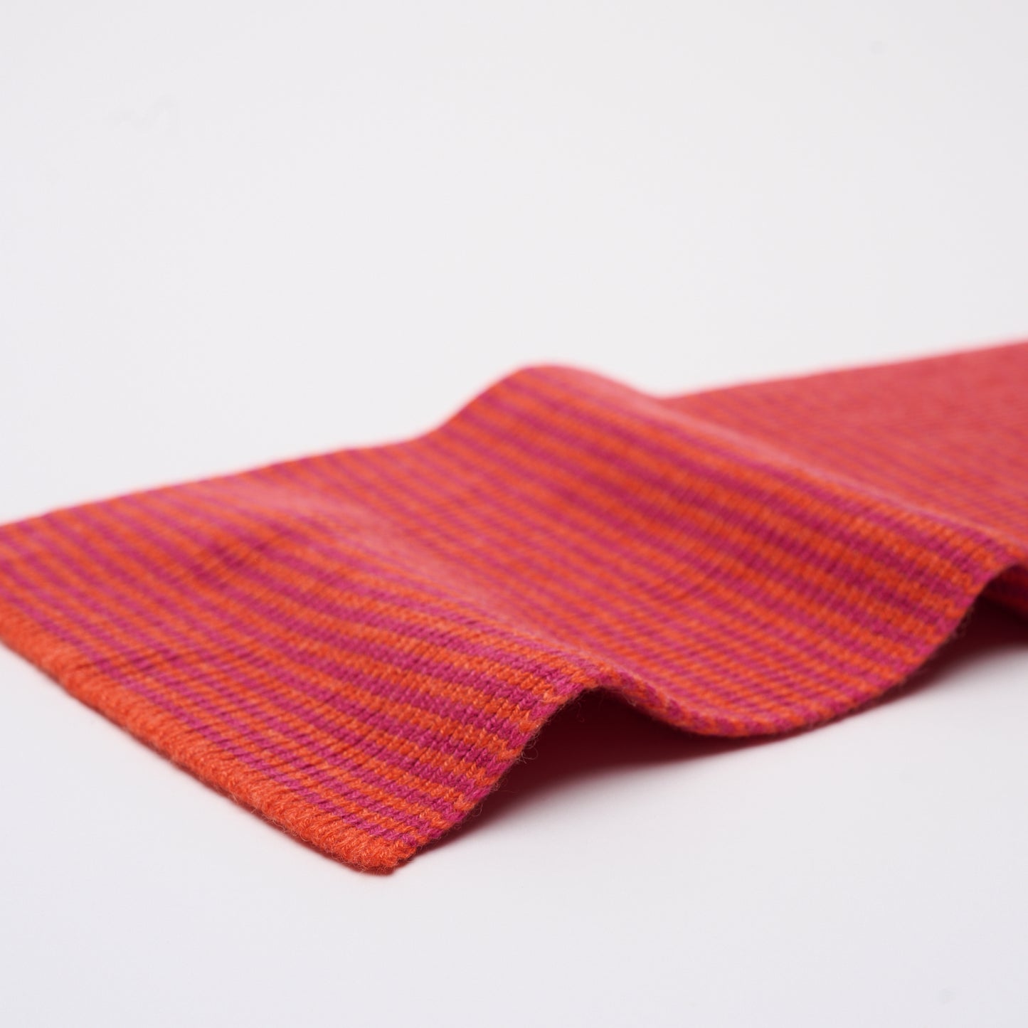Orange & Bright Pink Striped Scarf