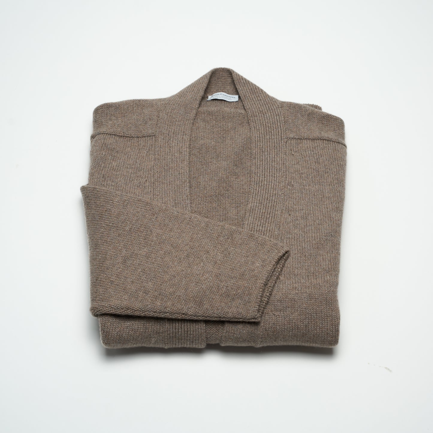 Ladies Belted Cardigan - Natural