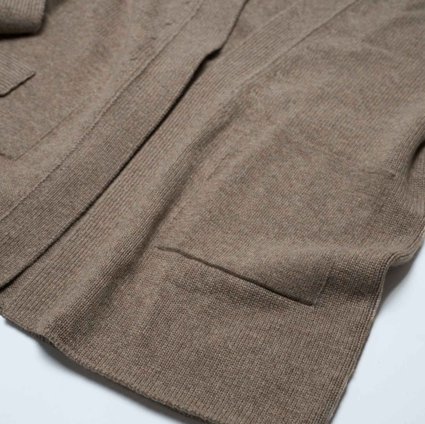 Ladies Belted Cardigan - Natural