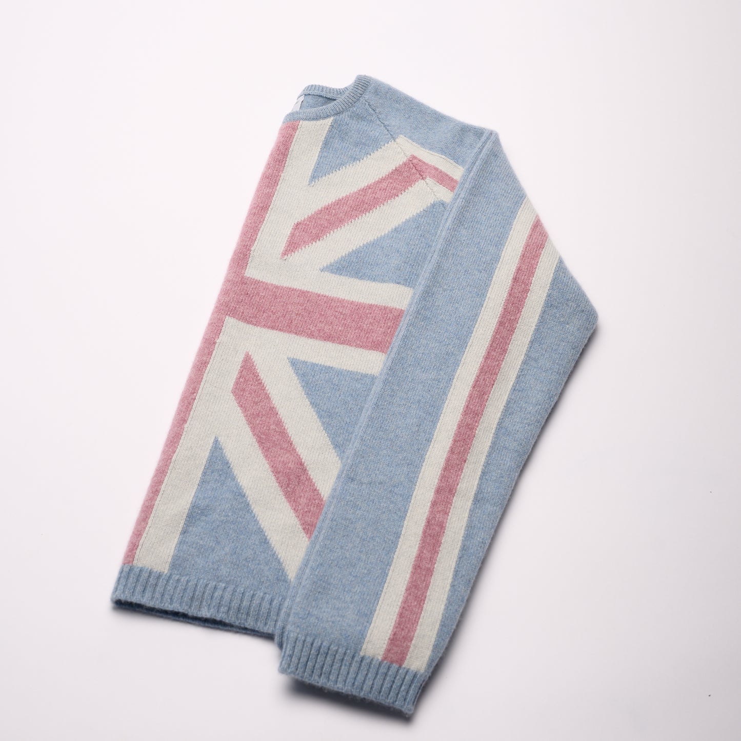 VINTAGE CLASSIC UNION JACK JUMPER - Soft Red, White & Blue