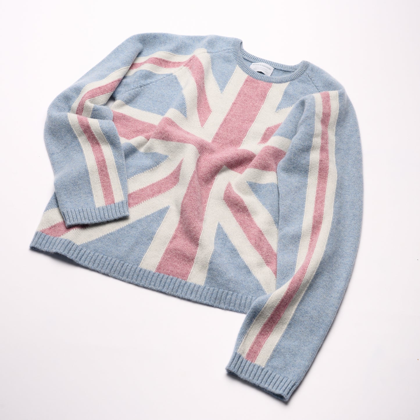 VINTAGE CLASSIC UNION JACK JUMPER - Soft Red, White & Blue
