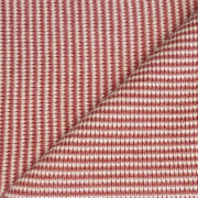 Dusky Soft Pink & White Striped Cashmere Scarf