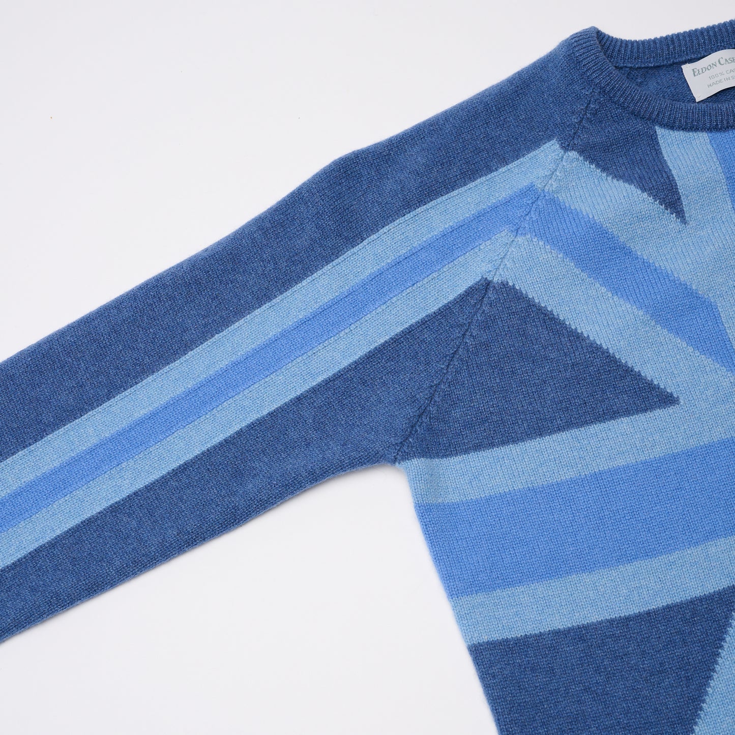 BLUE JEANS UNION JACK JUMPER - Shades of Blues