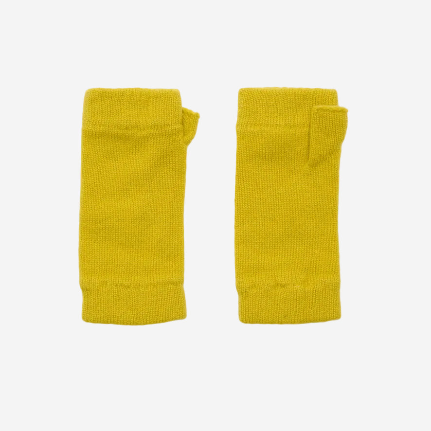 Yellow Wrist Warmers