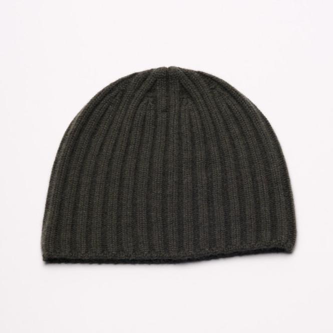 Khaki Chunky Knit Beanie