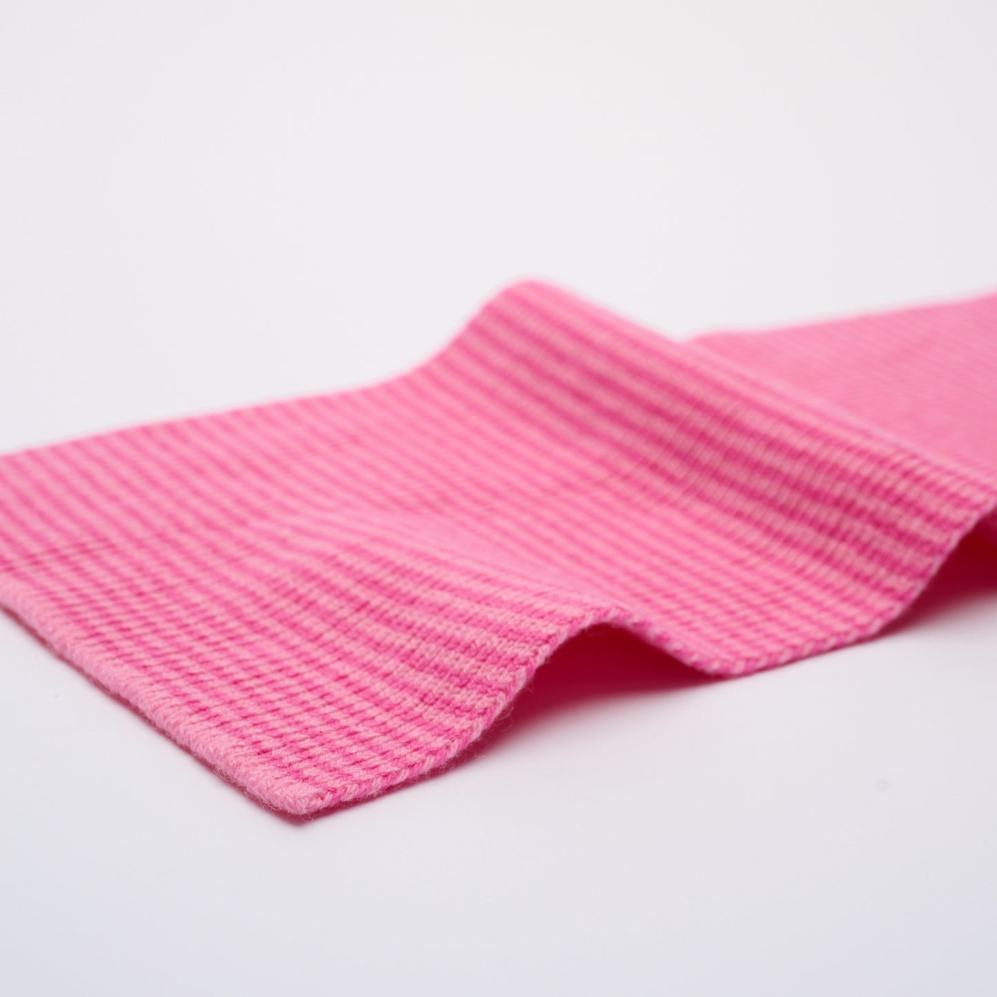 Candy Pinks Striped Cashmere Scarf