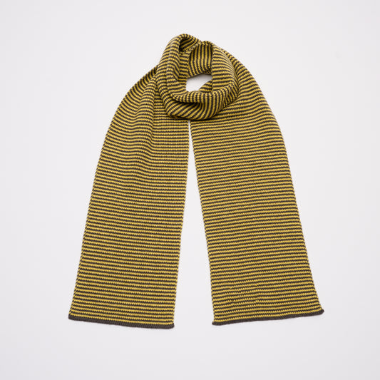 Marmite Striped Cashmere Scarf