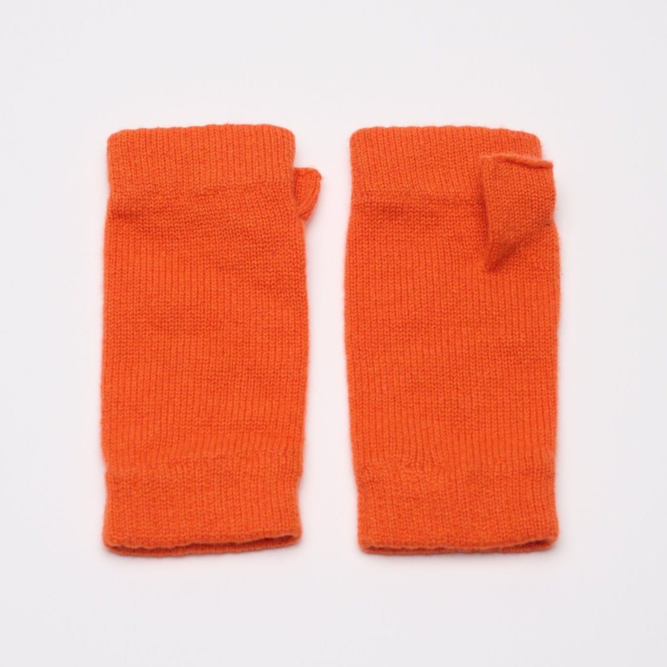 Bright Orange - Wrist Warmers