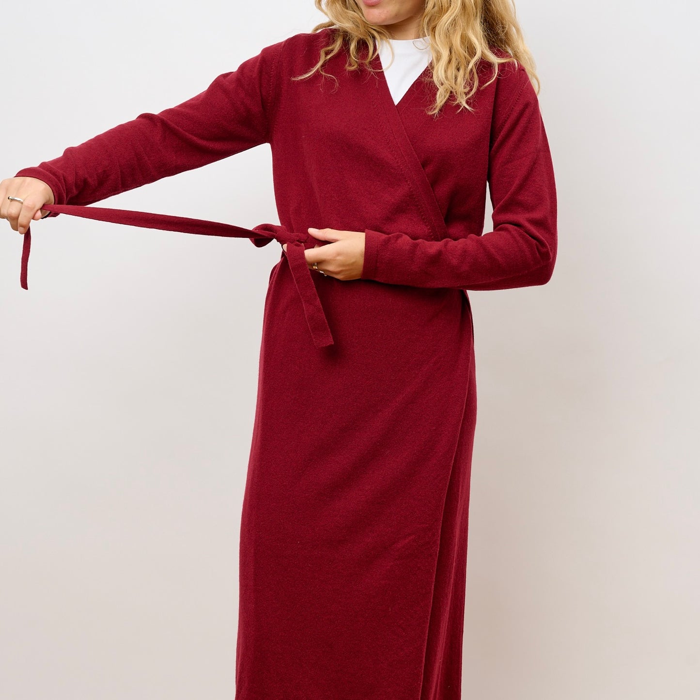 Dressing Gown - Claret