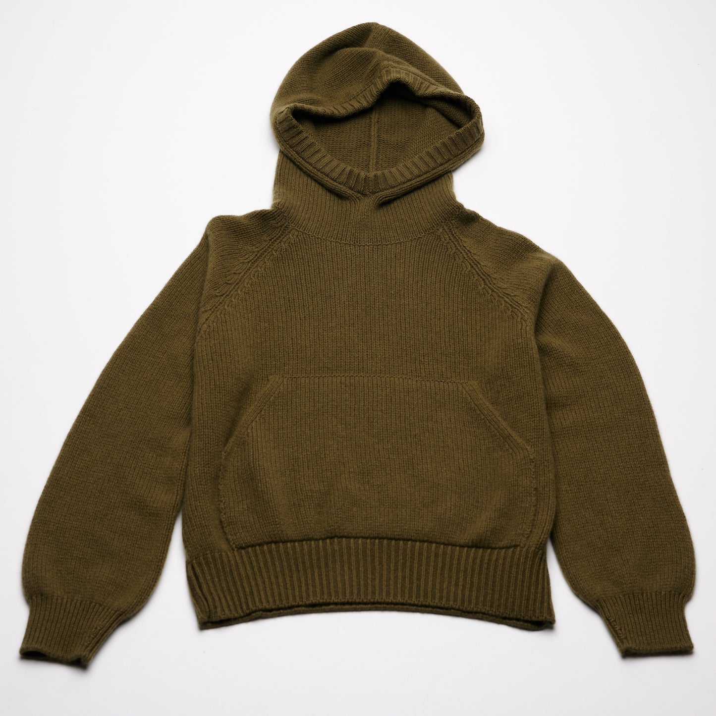 Oversized Hoodie - Olive Green