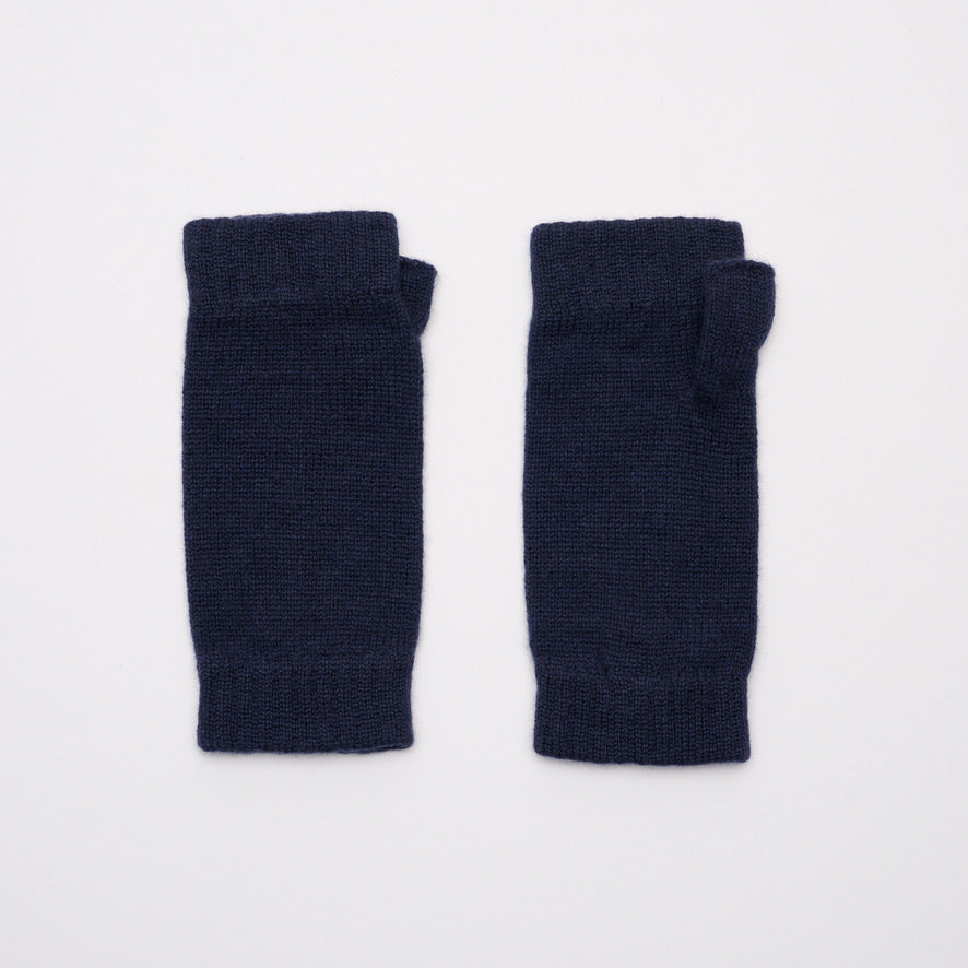 Navy - Wrist Warmers