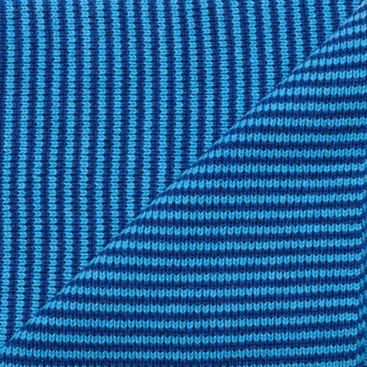 Landi's Blues Striped Cashmere Scarf