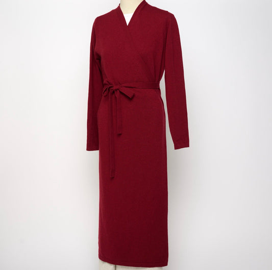 Dressing Gown - Claret