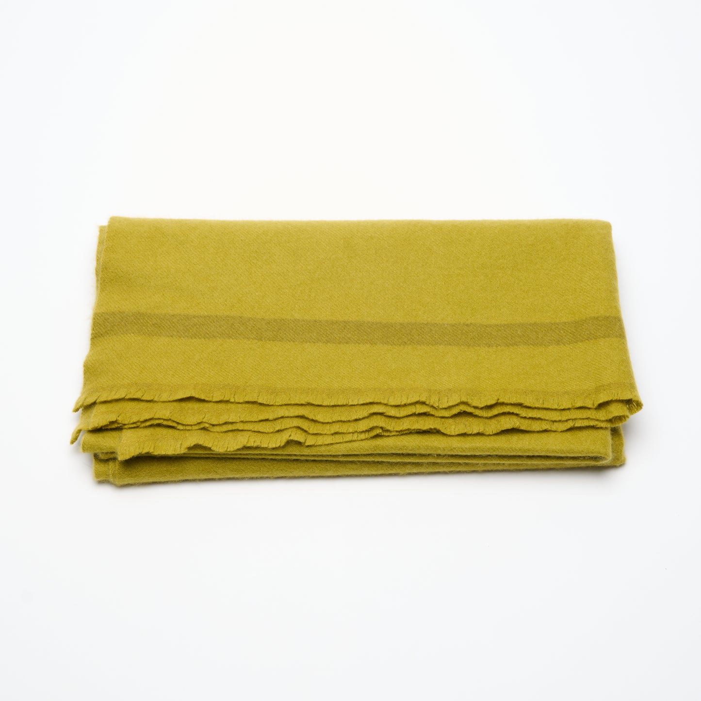 Cashmere Throw - Olive