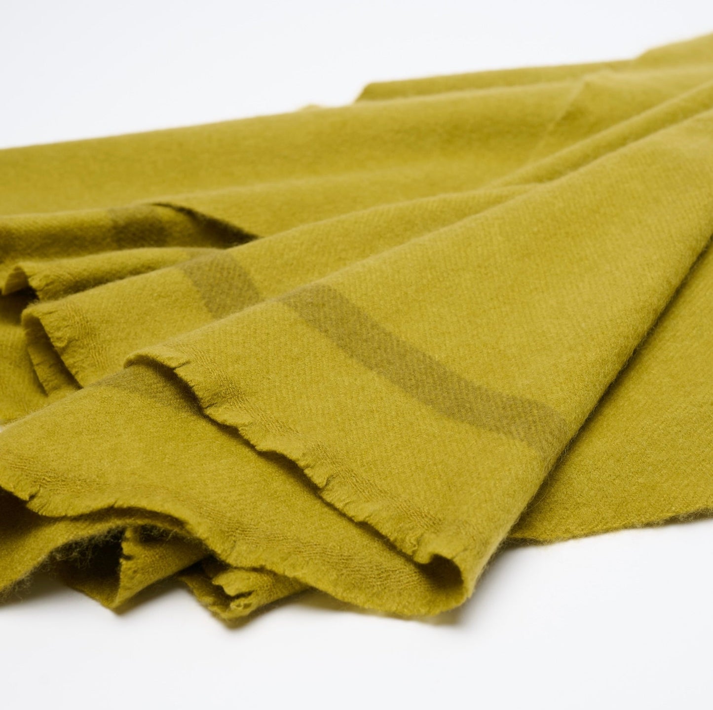 Cashmere Throw - Olive
