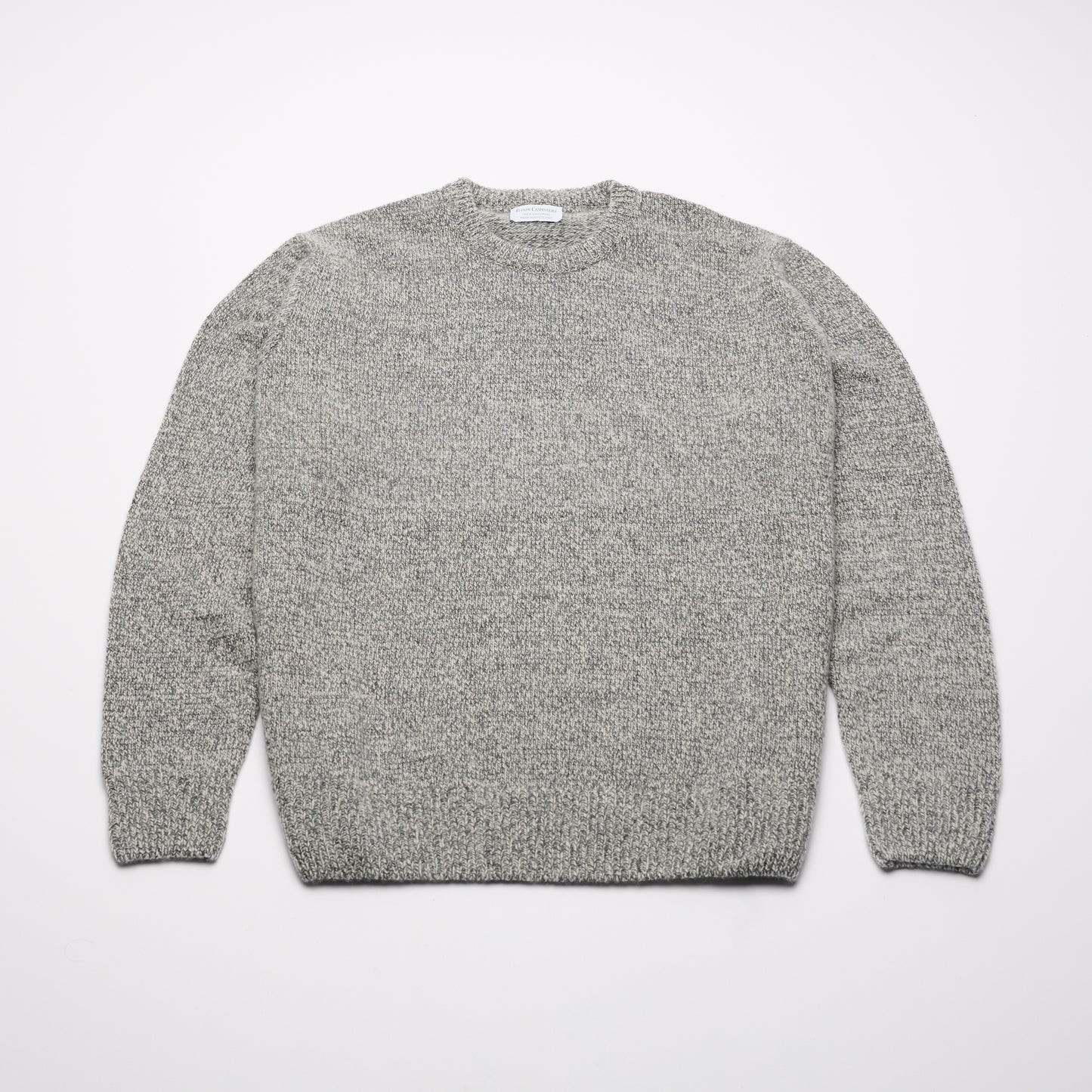 Donegal Marl Men's Crew Neck Jumper - Grey