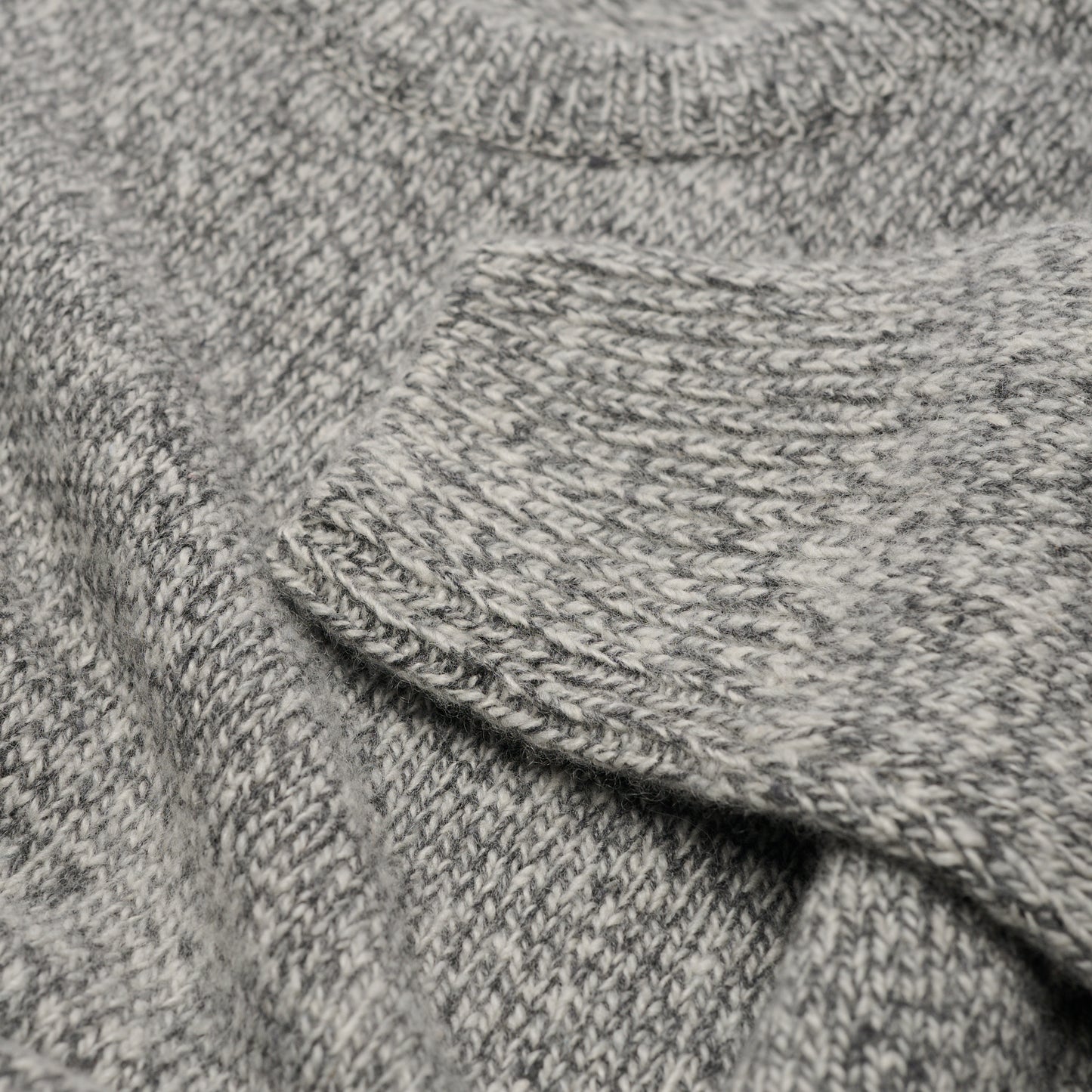 Donegal Marl Men's Crew Neck Jumper - Grey