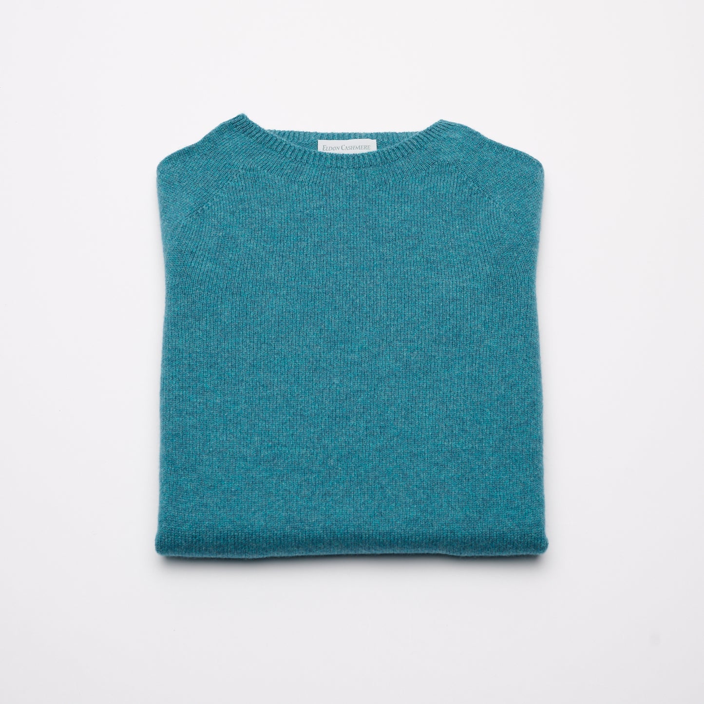Summer Weight Cashmere Jumper - Teal