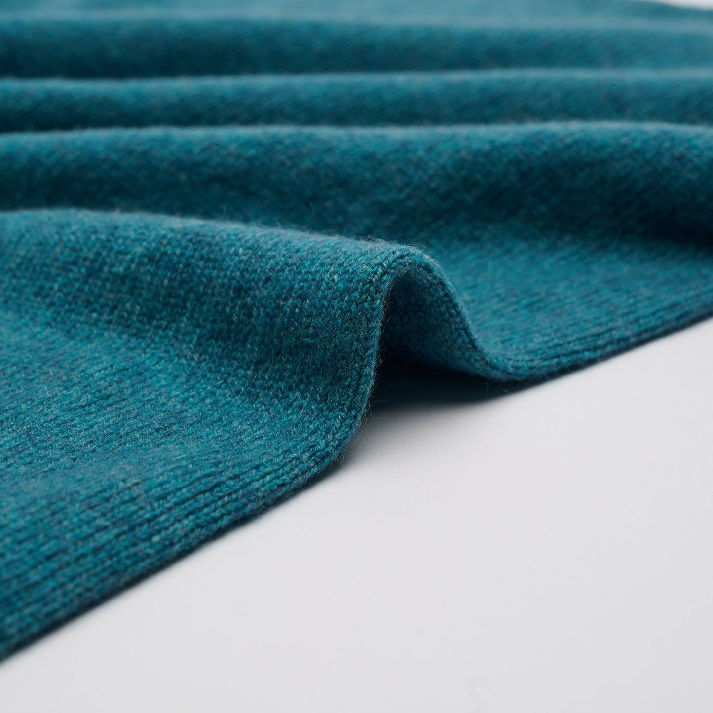 Summer Weight Cashmere Jumper - Teal