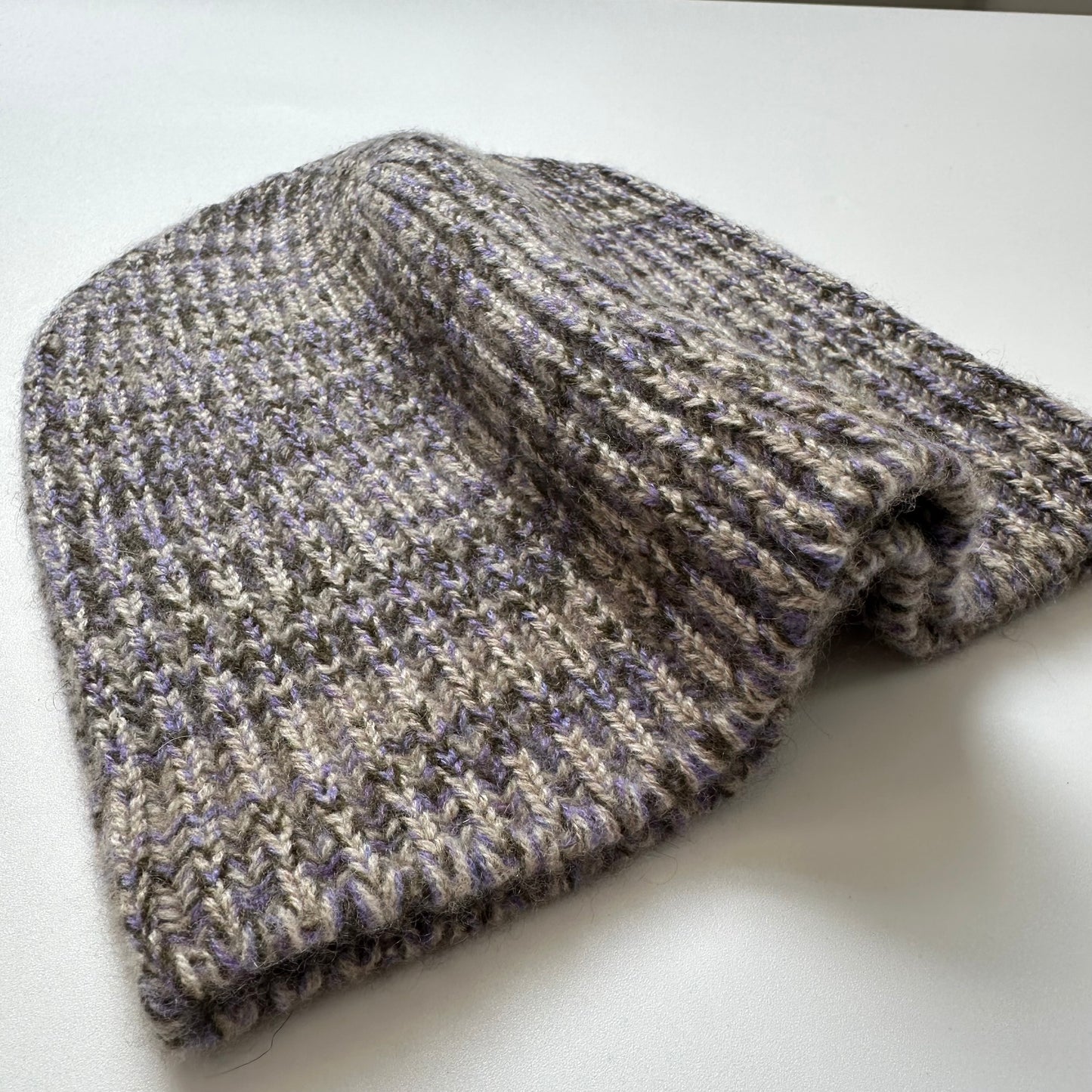 Heather Mix Chunky Knit Beanie