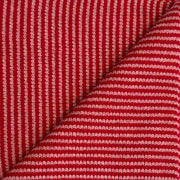 Red & Pink Striped Cashmere Scarf