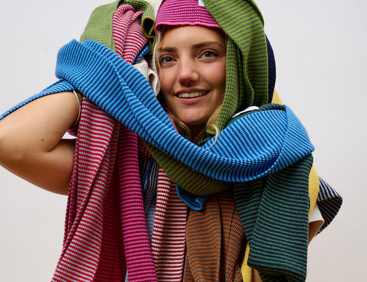 Striped Portobello Scarves – Eldon Cashmere