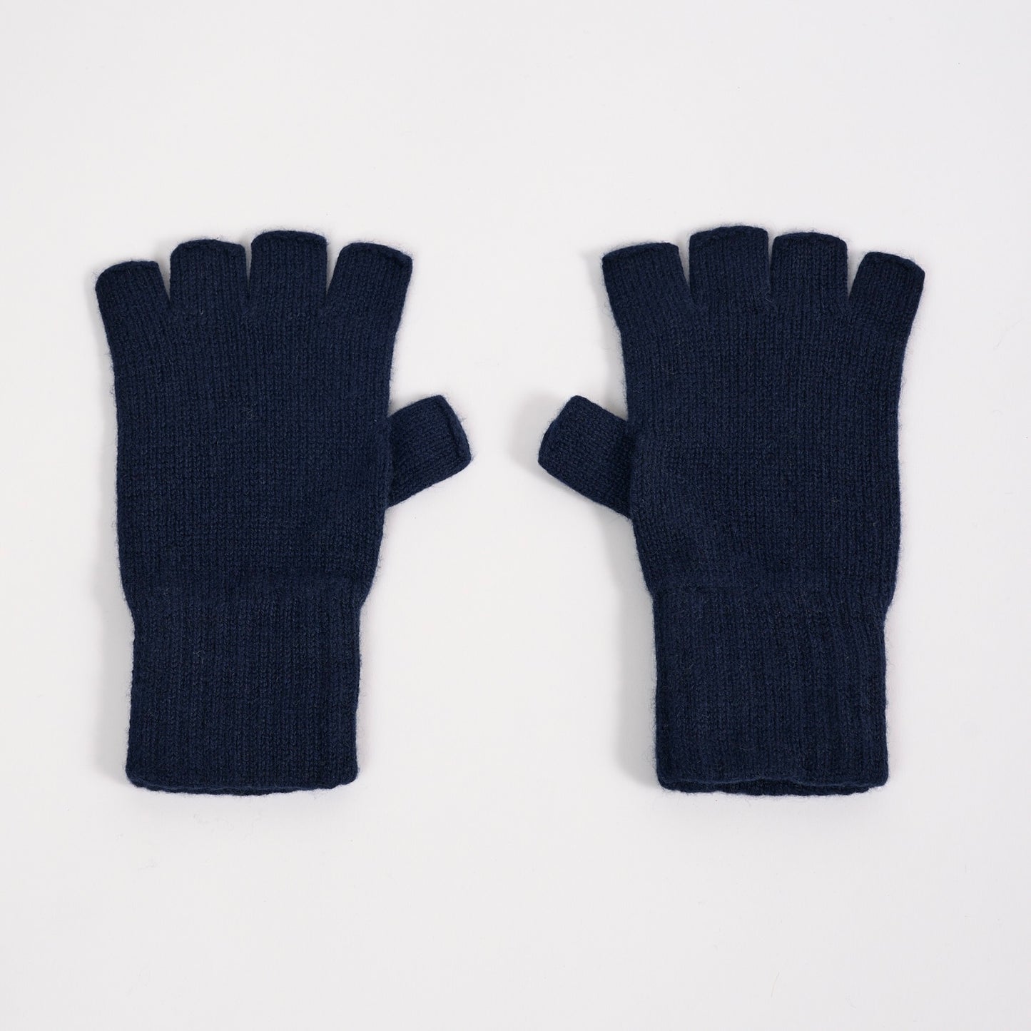 Fingerless Gloves - Navy