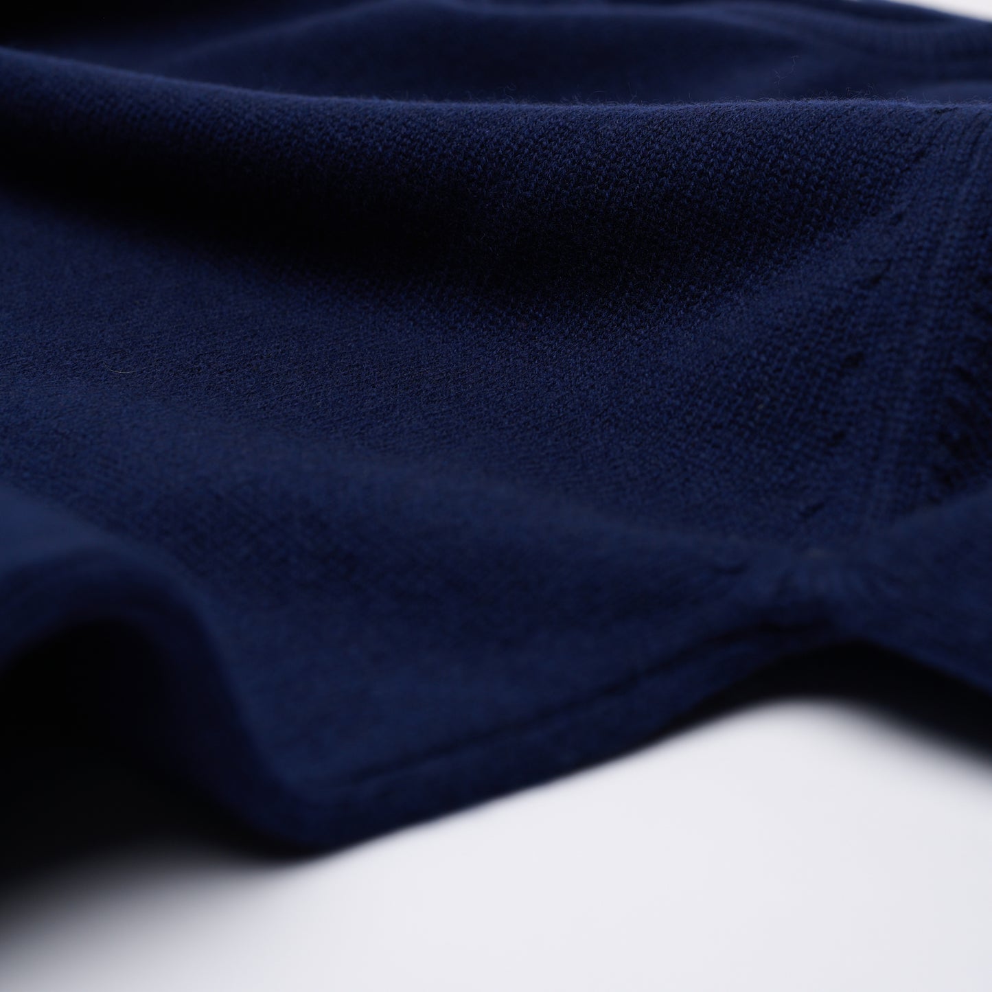 Luxury Classic 4 Ply Crew Neck Jumper - Navy Blue