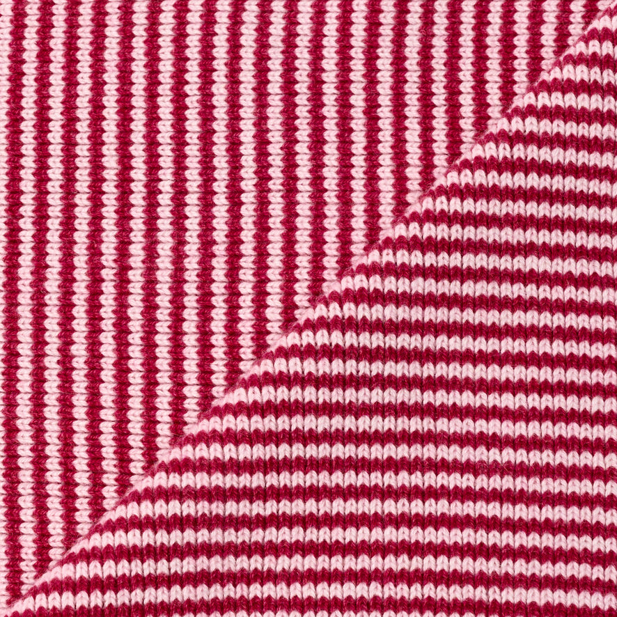 Red & Soft Petal Pink