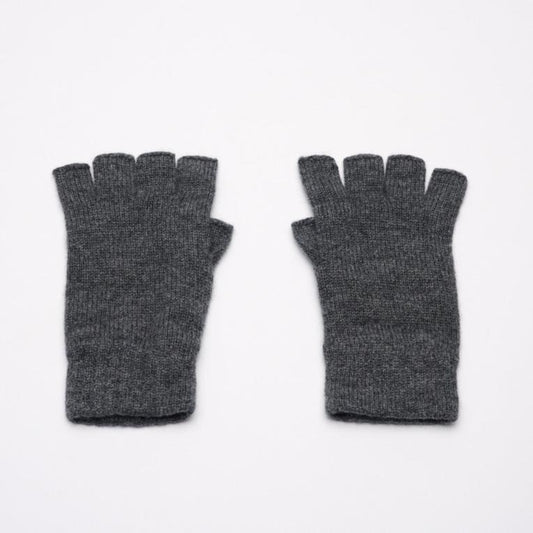 Fingerless Gloves - Grey