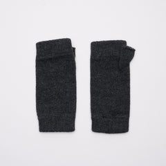 Charcoal Grey Wrist Warmers