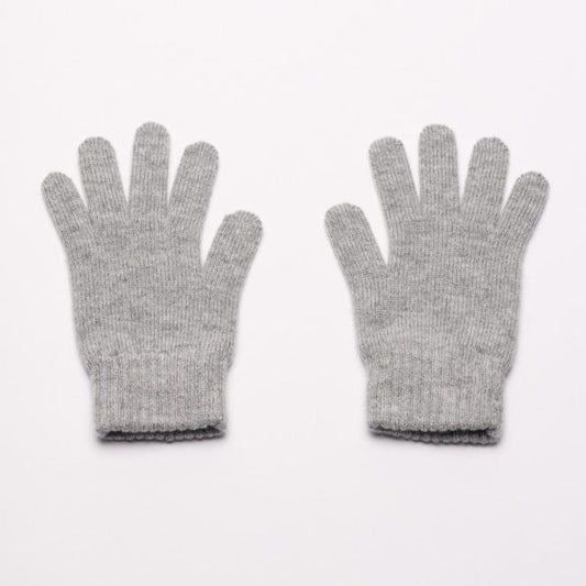 Unisex Light Grey Gloves
