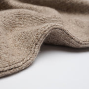 Donegal 8 ply Cashmere Crew Neck Jumper - Natural
