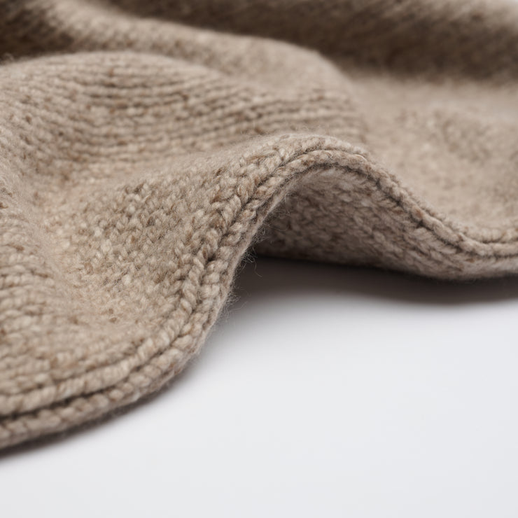 Donegal 8 ply Cashmere Crew Neck Jumper - Natural
