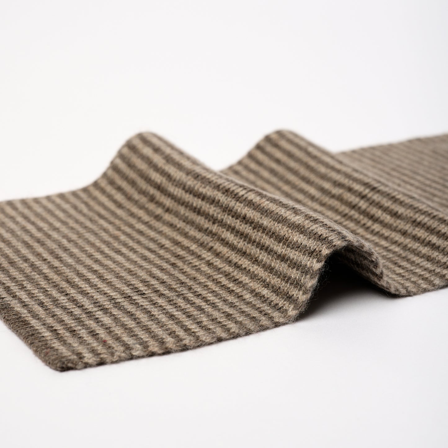 Pebble & Stone Striped Cashmere Scarf