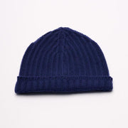 Navy Chunky Knit Beanie