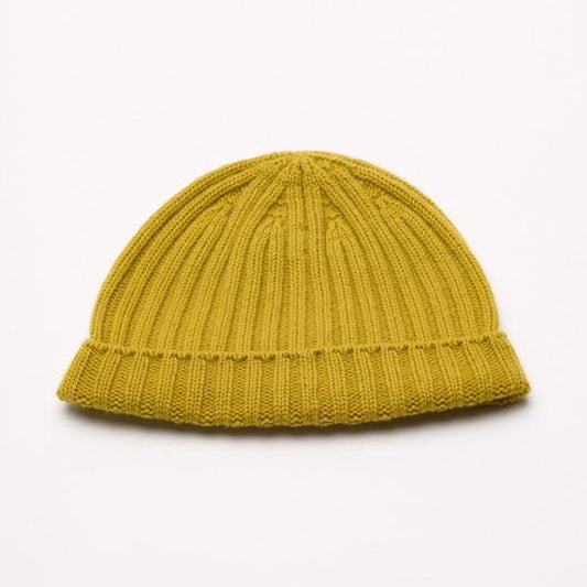 Mustard Chunky Knit Beanie