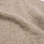 Donegal 8 ply Cashmere Crew Neck Jumper - Natural