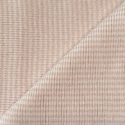 Light Pink & White Striped Cashmere Scarf