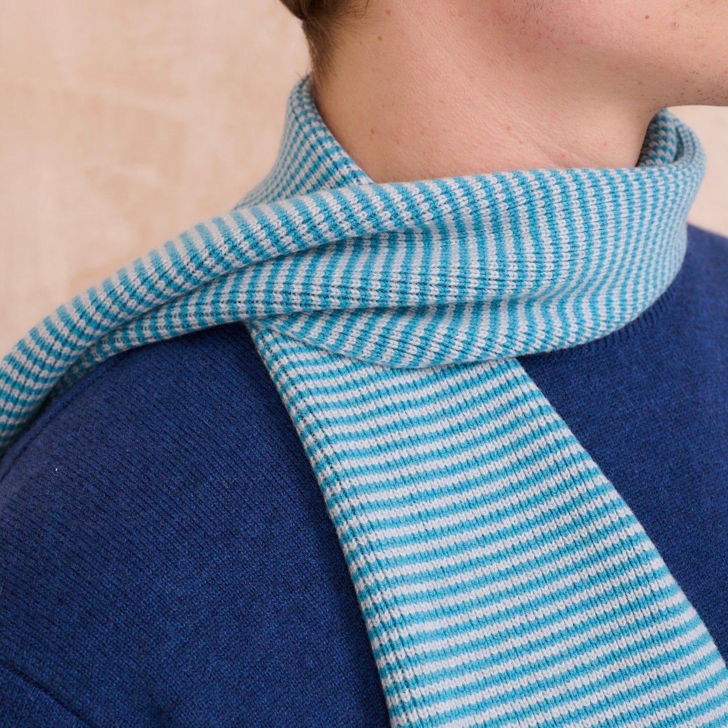 Ocean Blue & Light Grey
