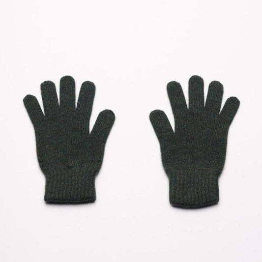 Unisex Dark Olive Marl Gloves