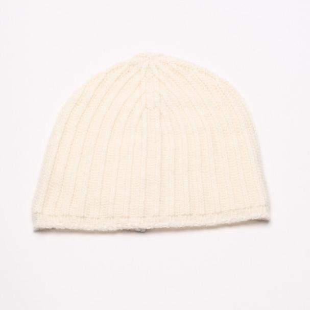 Cream Chunky Knit Beanie