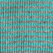 Aqua & Grey Cashmere Scarf