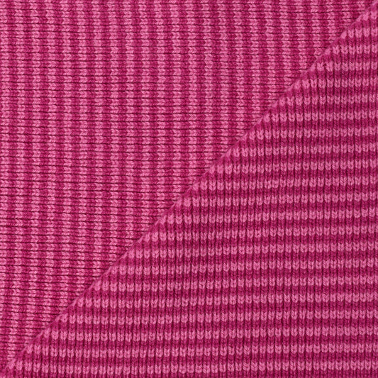 Pink Striped Cashmere Scarf