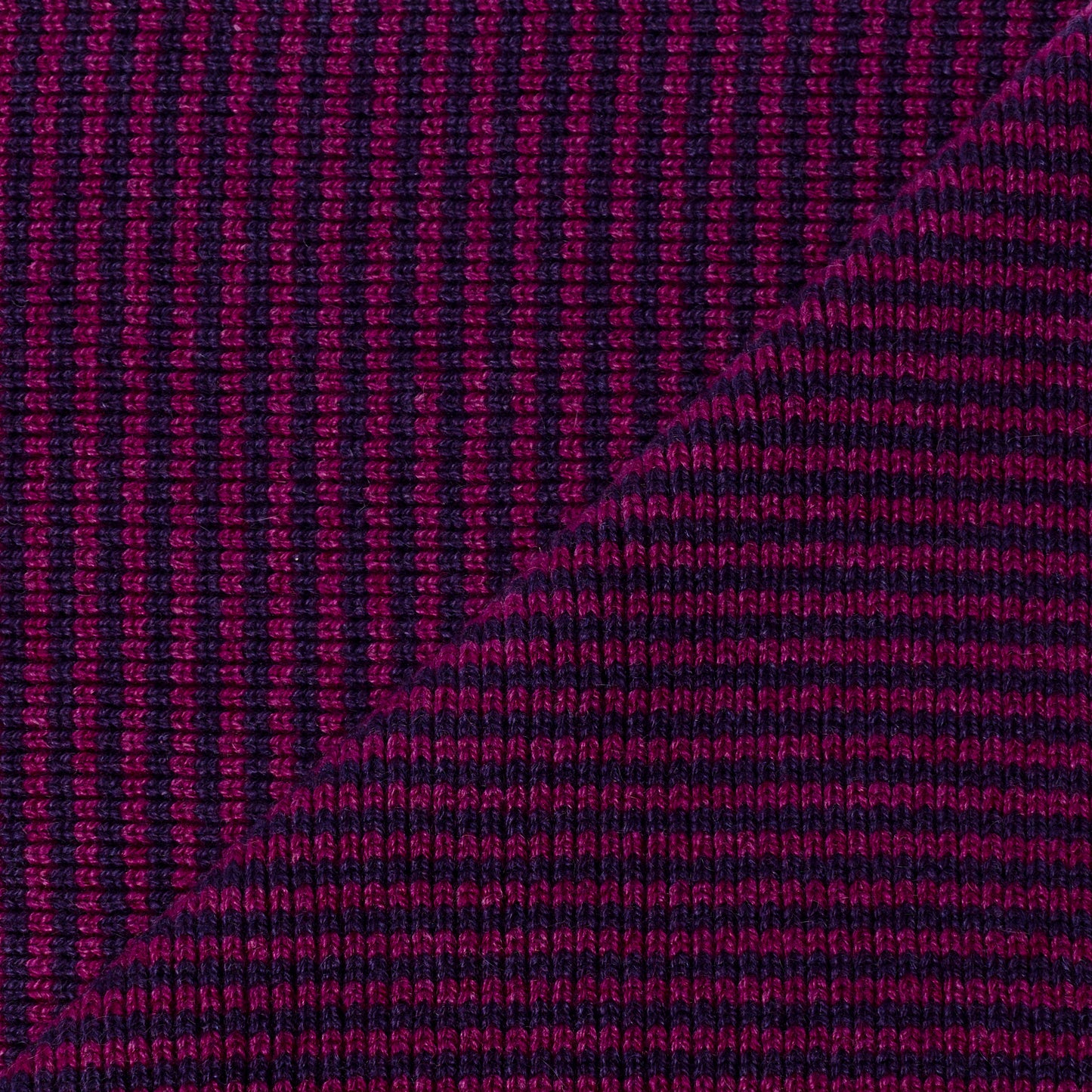 Plums Striped Cashmere Scarf