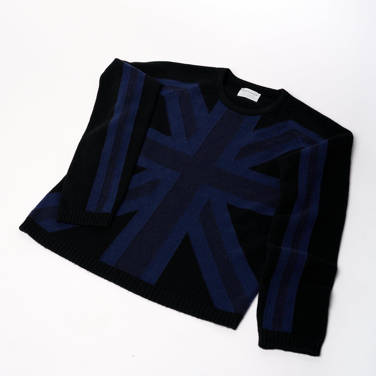 MIDNIGHT UNION JACK JUMPER