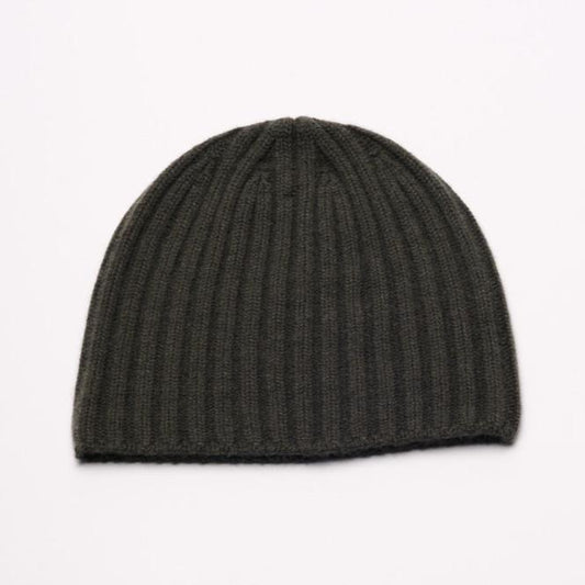 Khaki Chunky Knit Beanie