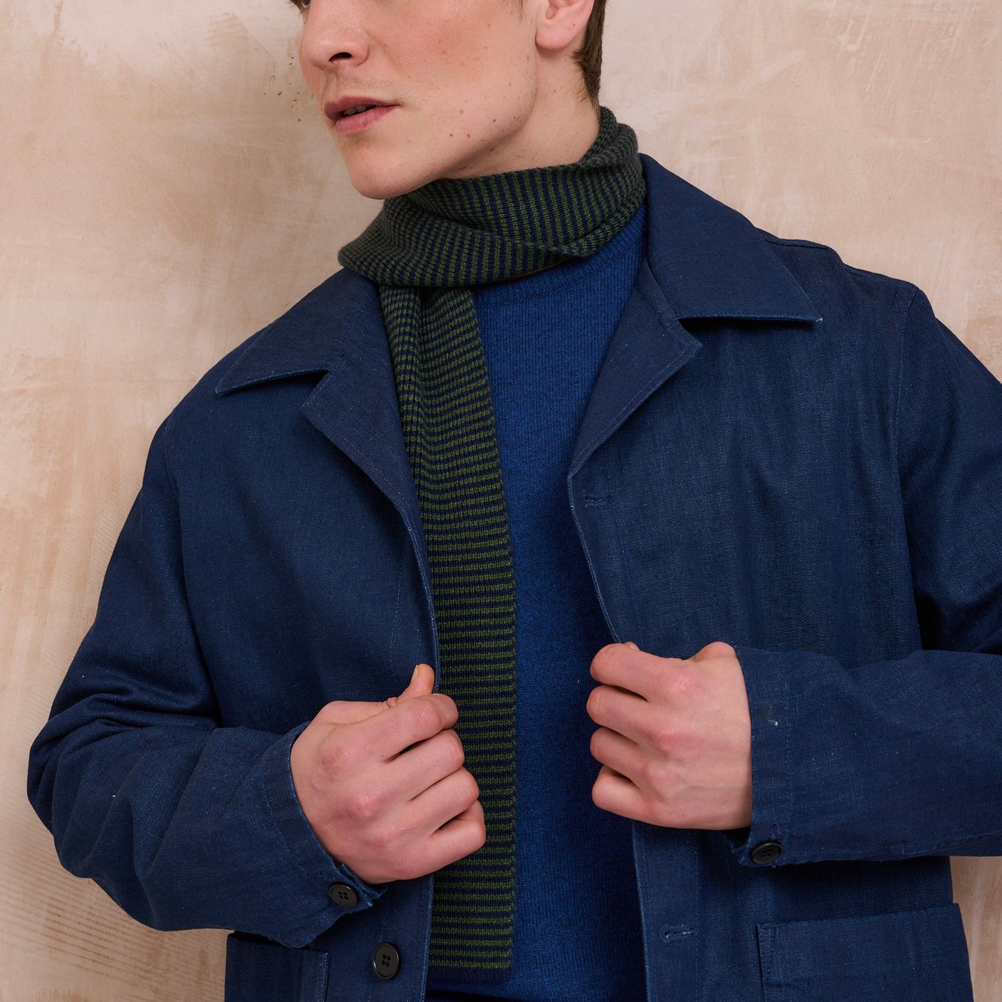 Forest Green & Navy Blue