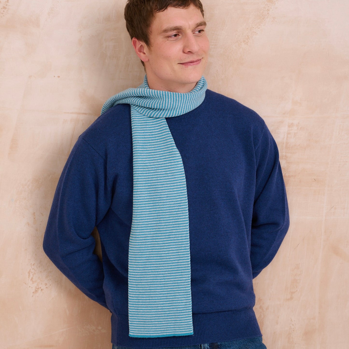 Ocean Blue & Light Grey